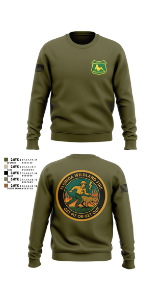 Crew Neck Sweatshirt, Florida, , Teamtime, Team time, sublimation, custom sports apparel, team uniforms, spirit wear, spiritwear, sports uniforms, custom shirts, team store, custom team store, fundraiser sports, apparel fundraiser