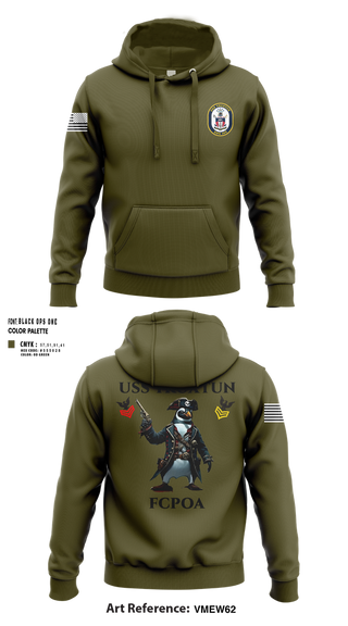 Hoodie, USS TRUXTUN DDG 103, Navy, Teamtime, Team time, sublimation, custom sports apparel, team uniforms, spirit wear, spiritwear, sports uniforms, custom shirts, team store, custom team store, fundraiser sports, apparel fundraiser