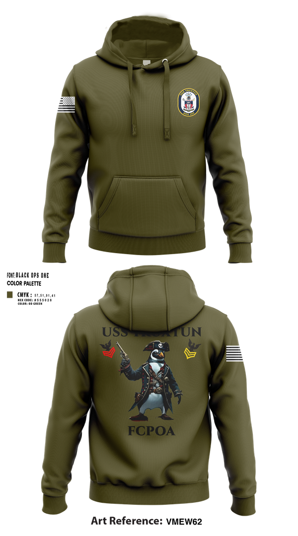 Hoodie, USS TRUXTUN DDG 103, Navy, Teamtime, Team time, sublimation, custom sports apparel, team uniforms, spirit wear, spiritwear, sports uniforms, custom shirts, team store, custom team store, fundraiser sports, apparel fundraiser