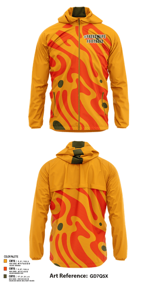 Windbreaker, #FreeSwipe, Football, Teamtime, Team time, sublimation, custom sports apparel, team uniforms, spirit wear, spiritwear, sports uniforms, custom shirts, team store, custom team store, fundraiser sports, apparel fundraiser