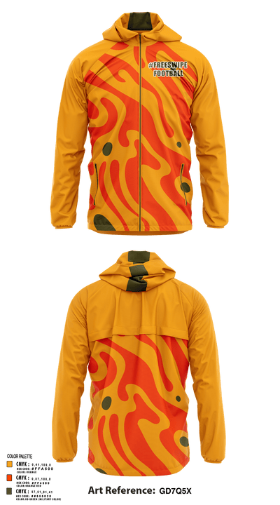 #FreeSwipe 10953382 Windbreaker - 1