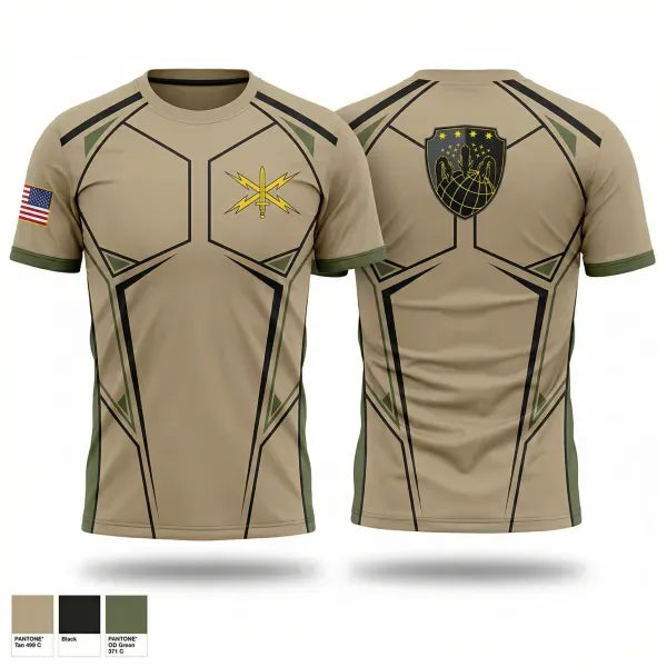 Short Sleeve Performance Shirt, 11th Cyber BN, Army, Teamtime, Team time, sublimation, custom sports apparel, team uniforms, spirit wear, spiritwear, sports uniforms, custom shirts, team store, custom team store, fundraiser sports, apparel fundraiser