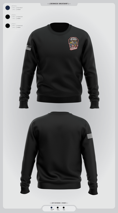 Holly Springs Police Department 98062280 Crew Neck Sweatshirt - 2