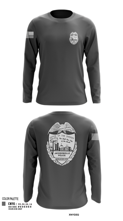 SERVICES DIV. 78217028 Long Sleeve Performance Shirt 103