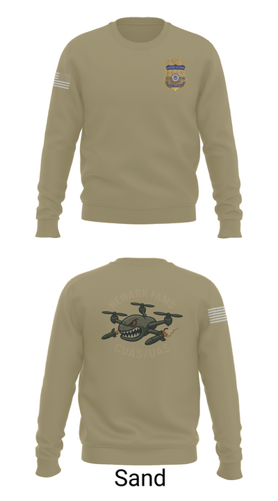 Newark FAMS 70077799 Crew Neck Sweatshirt - 81