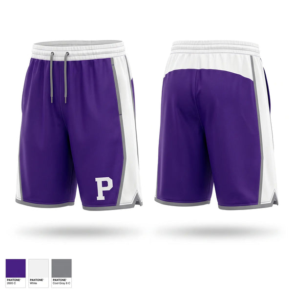 Athletic Shorts With Pockets, Portland Panthers, , Teamtime, Team time, sublimation, custom sports apparel, team uniforms, spirit wear, spiritwear, sports uniforms, custom shirts, team store, custom team store, fundraiser sports, apparel fundraiser