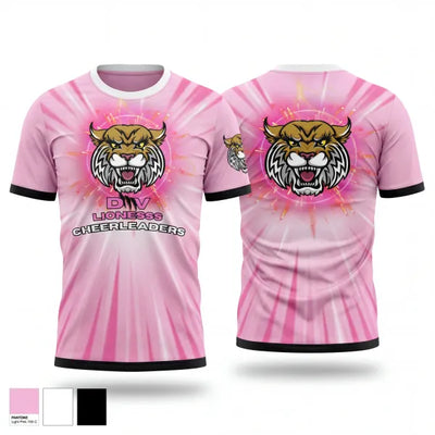 DMV LIONESS 84475345 Short Sleeve Performance Shirt - 1