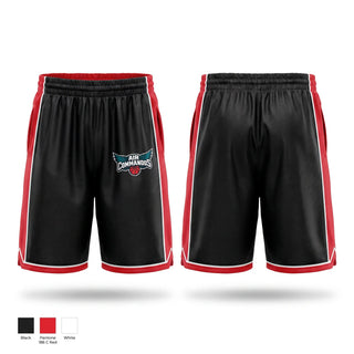 Mens Reversible Basketball Shorts, Cannon AFB, Men's Basketball, Teamtime, Team time, sublimation, custom sports apparel, team uniforms, spirit wear, spiritwear, sports uniforms, custom shirts, team store, custom team store, fundraiser sports, apparel fundraiser