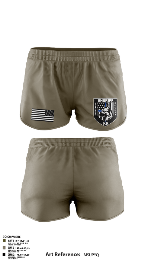 Ranger Panties, Alexander County Sheriff Office K-9, Police, Teamtime, Team time, sublimation, custom sports apparel, team uniforms, spirit wear, spiritwear, sports uniforms, custom shirts, team store, custom team store, fundraiser sports, apparel fundraiser