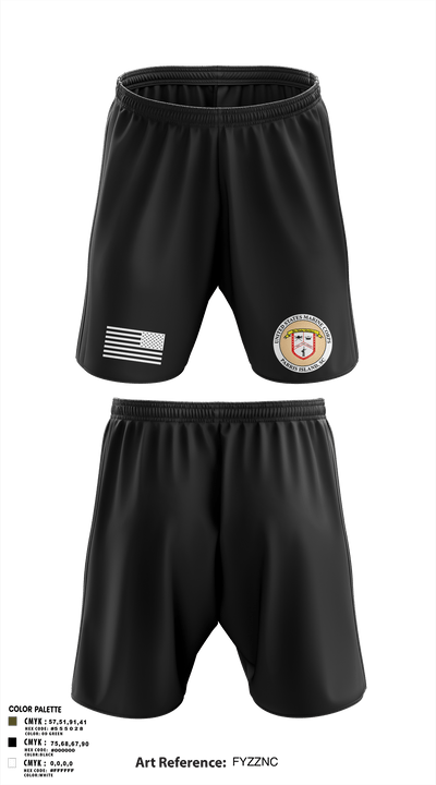 MCRDPI COMMSTRAT 84265949 Athletic Shorts With Pockets - 3
