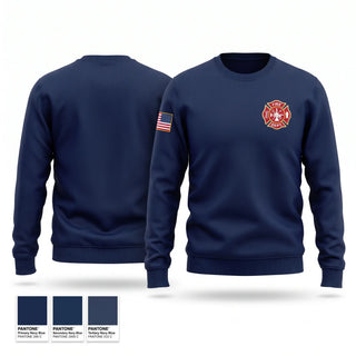 Crew Neck Sweatshirt, Test one, Fire Department, Teamtime, Team time, sublimation, custom sports apparel, team uniforms, spirit wear, spiritwear, sports uniforms, custom shirts, team store, custom team store, fundraiser sports, apparel fundraiser