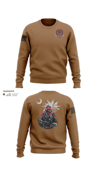 Crew Neck Sweatshirt, UofSC Army ROTC, Army, Teamtime, Team time, sublimation, custom sports apparel, team uniforms, spirit wear, spiritwear, sports uniforms, custom shirts, team store, custom team store, fundraiser sports, apparel fundraiser