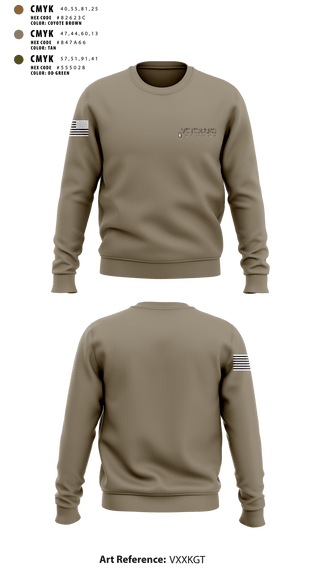 Crew Neck Sweatshirt, Veterans and Friends, Inc., , Teamtime, Team time, sublimation, custom sports apparel, team uniforms, spirit wear, spiritwear, sports uniforms, custom shirts, team store, custom team store, fundraiser sports, apparel fundraiser