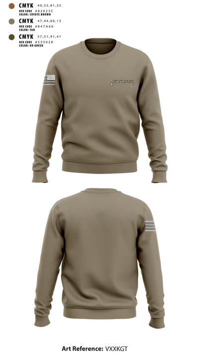 Veterans and Friends, Inc. 14032314 Crew Neck Sweatshirt - 2