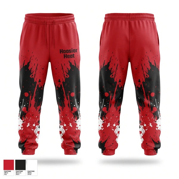 Sweatpants, Hoosier Heat, Softball, Teamtime, Team time, sublimation, custom sports apparel, team uniforms, spirit wear, spiritwear, sports uniforms, custom shirts, team store, custom team store, fundraiser sports, apparel fundraiser