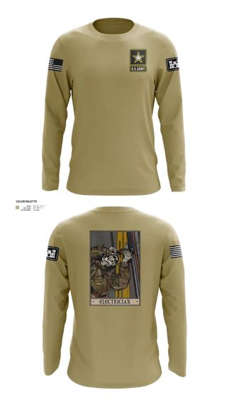 Long Sleeve Performance Shirt, 378th ECC, , Teamtime, Team time, sublimation, custom sports apparel, team uniforms, spirit wear, spiritwear, sports uniforms, custom shirts, team store, custom team store, fundraiser sports, apparel fundraiser