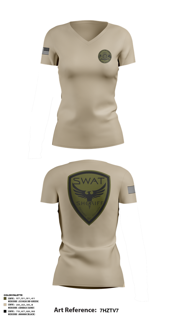 Womens Short Sleeve Vneck Shirt, , Police, Teamtime, Team time, sublimation, custom sports apparel, team uniforms, spirit wear, spiritwear, sports uniforms, custom shirts, team store, custom team store, fundraiser sports, apparel fundraiser