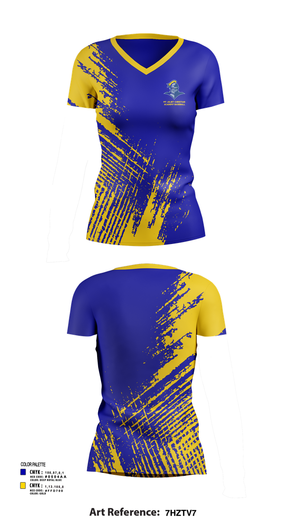 Womens Short Sleeve Vneck Shirt, Mt Juliet Christian Academy Baseball, Baseball, Teamtime, Team time, sublimation, custom sports apparel, team uniforms, spirit wear, spiritwear, sports uniforms, custom shirts, team store, custom team store, fundraiser sports, apparel fundraiser