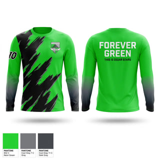 Long Sleeve Performance Shirt, CSA Lacey, Men's Soccer, Teamtime, Team time, sublimation, custom sports apparel, team uniforms, spirit wear, spiritwear, sports uniforms, custom shirts, team store, custom team store, fundraiser sports, apparel fundraiser