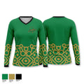 Southline Shamrocks Women's Long Sleeve V-neck Shirt - 1