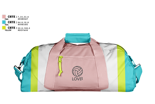 Duffle Bag, LOVB, Women's Volleyball, Teamtime, Team time, sublimation, custom sports apparel, team uniforms, spirit wear, spiritwear, sports uniforms, custom shirts, team store, custom team store, fundraiser sports, apparel fundraiser