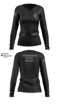 Brookhaven K9 Unit 85108854 Women's Long Sleeve V-neck Shirt - 3