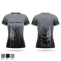 Jazz Patrol Women's Short Sleeve V-neck Shirt - 1