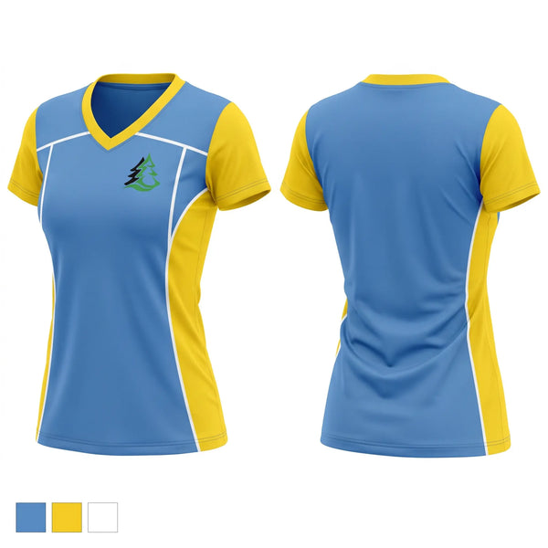 Womens Short Sleeve Vneck Shirt, Del Webb, Softball, Teamtime, Team time, sublimation, custom sports apparel, team uniforms, spirit wear, spiritwear, sports uniforms, custom shirts, team store, custom team store, fundraiser sports, apparel fundraiser