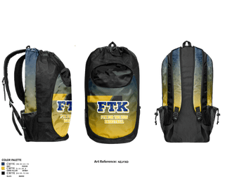 Gear Bag, FTK for the kids basketball association, Men's Basketball, Teamtime, Team time, sublimation, custom sports apparel, team uniforms, spirit wear, spiritwear, sports uniforms, custom shirts, team store, custom team store, fundraiser sports, apparel fundraiser