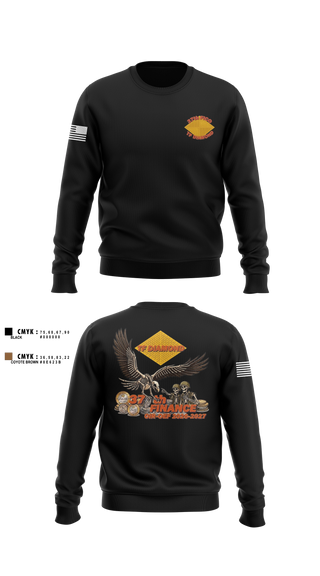 Crew Neck Sweatshirt, 37th FICO, Army, Teamtime, Team time, sublimation, custom sports apparel, team uniforms, spirit wear, spiritwear, sports uniforms, custom shirts, team store, custom team store, fundraiser sports, apparel fundraiser