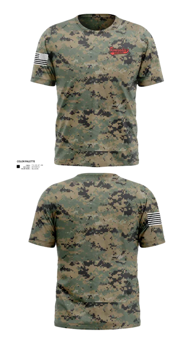 San Diego Renegades Short Sleeve Performance Shirt - 21