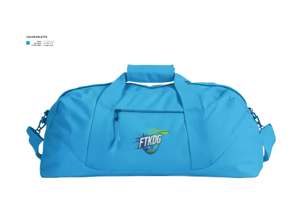 Duffle Bag, FTKDG, Golf, Teamtime, Team time, sublimation, custom sports apparel, team uniforms, spirit wear, spiritwear, sports uniforms, custom shirts, team store, custom team store, fundraiser sports, apparel fundraiser