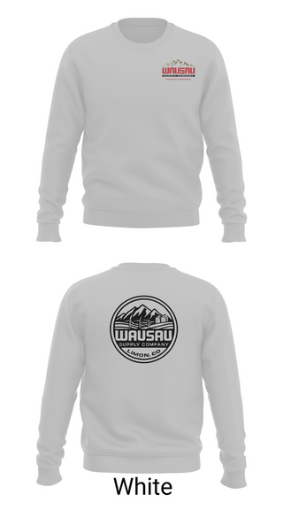 Crew Neck Sweatshirt, Wausau supply company, , Teamtime, Team time, sublimation, custom sports apparel, team uniforms, spirit wear, spiritwear, sports uniforms, custom shirts, team store, custom team store, fundraiser sports, apparel fundraiser