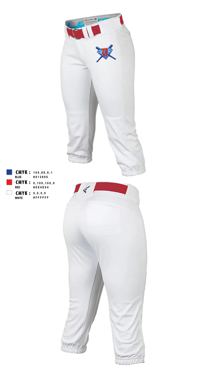 Dinwiddie Diamond Youth Softball Softball Pants - 2