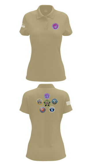 Womens Short Sleeve Performance Polo, USMOG, Army, Teamtime, Team time, sublimation, custom sports apparel, team uniforms, spirit wear, spiritwear, sports uniforms, custom shirts, team store, custom team store, fundraiser sports, apparel fundraiser