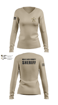 Mille Lacs County Sheriff Women's Long Sleeve V-neck Shirt - 6