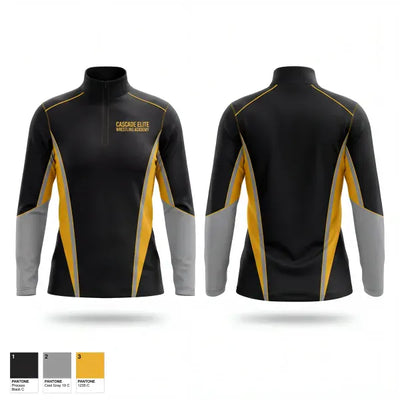 Cascade Elite Wrestling Acadamy 13185292 Quarter Zip Jacket - 1 (1)