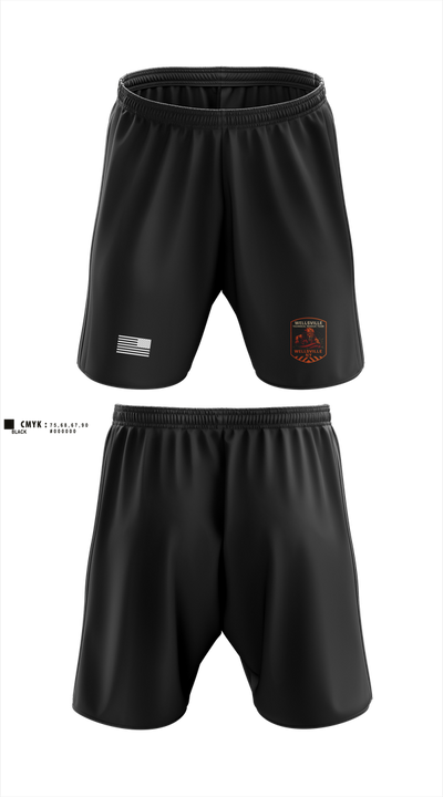 Wellsville TRT 21200750 Athletic Shorts With Pockets - 4