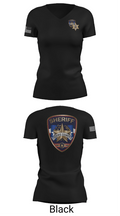 Cooke County Sheriff’s Office 32513681 Women's Short Sleeve V-neck Shirt - 24