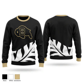Crew Neck Sweatshirt, Buffalo Bison, Men's Soccer, Teamtime, Team time, sublimation, custom sports apparel, team uniforms, spirit wear, spiritwear, sports uniforms, custom shirts, team store, custom team store, fundraiser sports, apparel fundraiser