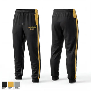 Sweatpants, South Lady Bison, Wrestling, Teamtime, Team time, sublimation, custom sports apparel, team uniforms, spirit wear, spiritwear, sports uniforms, custom shirts, team store, custom team store, fundraiser sports, apparel fundraiser