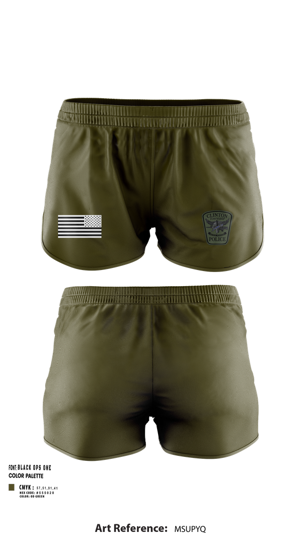 Ranger Panties, Clinton Township Special Response Team (SRT), , Teamtime, Team time, sublimation, custom sports apparel, team uniforms, spirit wear, spiritwear, sports uniforms, custom shirts, team store, custom team store, fundraiser sports, apparel fundraiser