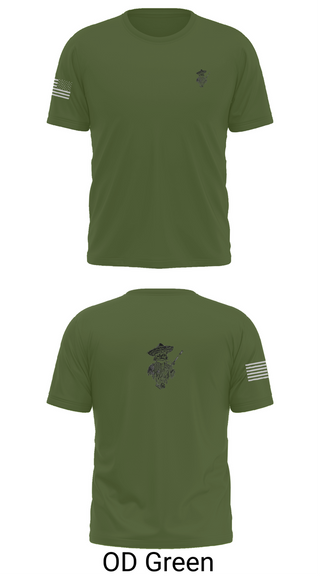 Old School Cotton Feel Shirt, 1/23 Scout Sniper Platoon, , Teamtime, Team time, sublimation, custom sports apparel, team uniforms, spirit wear, spiritwear, sports uniforms, custom shirts, team store, custom team store, fundraiser sports, apparel fundraiser