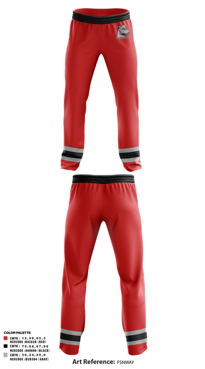 Shorewood Greyhounds Golf 2014300 Sweatpants - 1