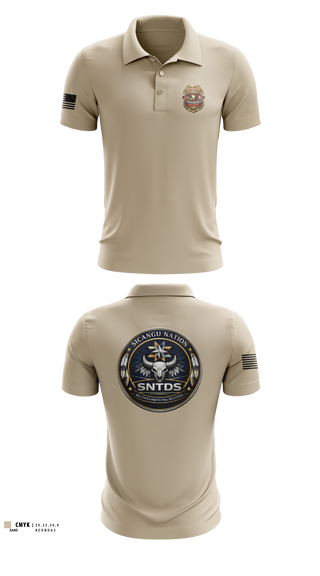 Short Sleeve Performance Polo, Sicangu Nation Tribal Defense Solutions Emergency Medical Response Unit (SNTDS‑EMRU), EMS/EMT, Teamtime, Team time, sublimation, custom sports apparel, team uniforms, spirit wear, spiritwear, sports uniforms, custom shirts, team store, custom team store, fundraiser sports, apparel fundraiser