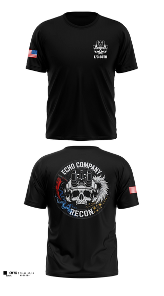 Short Sleeve Performance Shirt, ECHO COMPANY, 3-60TH IN, Army, Teamtime, Team time, sublimation, custom sports apparel, team uniforms, spirit wear, spiritwear, sports uniforms, custom shirts, team store, custom team store, fundraiser sports, apparel fundraiser
