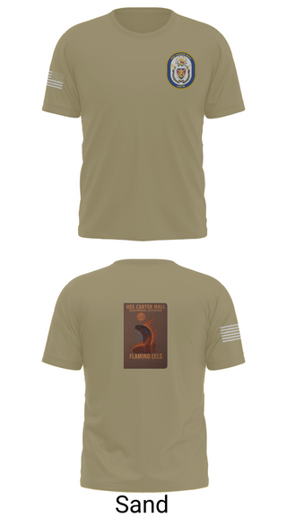 Old School Cotton Feel Shirt, Uss Carter Hall, , Teamtime, Team time, sublimation, custom sports apparel, team uniforms, spirit wear, spiritwear, sports uniforms, custom shirts, team store, custom team store, fundraiser sports, apparel fundraiser