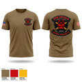 HHB 40th Division Artillery Old School Cotton Feel Shirt - 1