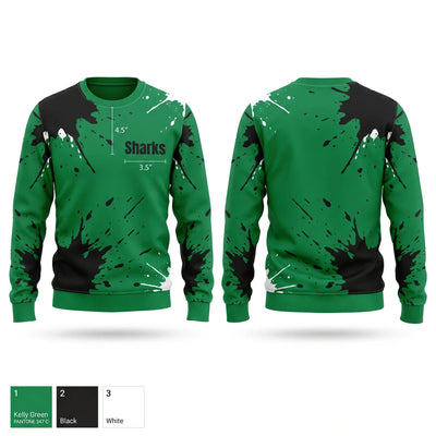 Sharks 39502136 Crew Neck Sweatshirt - 1