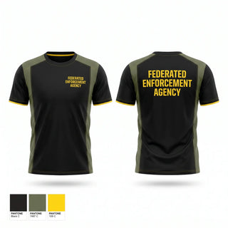 Short Sleeve Performance Shirt, Federated Enforcement Agency, , Teamtime, Team time, sublimation, custom sports apparel, team uniforms, spirit wear, spiritwear, sports uniforms, custom shirts, team store, custom team store, fundraiser sports, apparel fundraiser